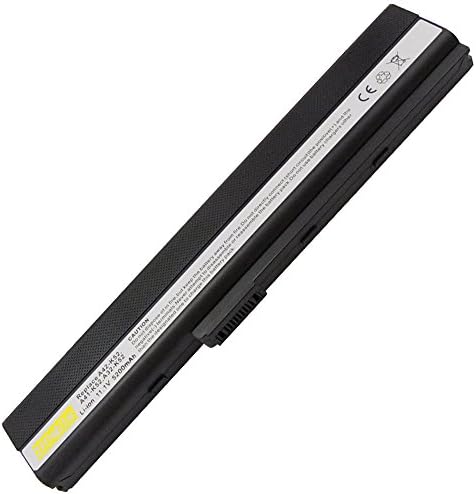 ASUS compatible 6-Cell 11.1V 5200mAh High Capacity Generic Replacement Laptop Battery for ASUS:A52JC,A42,A42D,A42DE,A42DQ,A42E,A42F,A42J,A42JA,A42JC,A42JE,A42JK,A42JR,A42JV,A42QR,A5,A52,A52 Series,A52F,A52J,A52JB,A52JC,A52JK,A52JR,A52JR-X1,A62,A62-9426