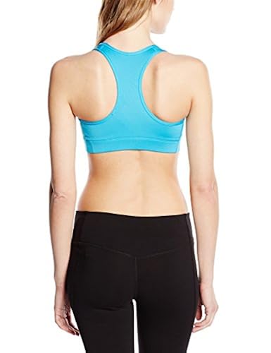 Nike New Women's Victory Compression Bra Blue Lagoon/White Small