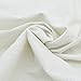 iNee Natural Linen Fabric for Needle Embroidery, Embroidery Fabric Linen 20 x 62 inches, (Ivory)