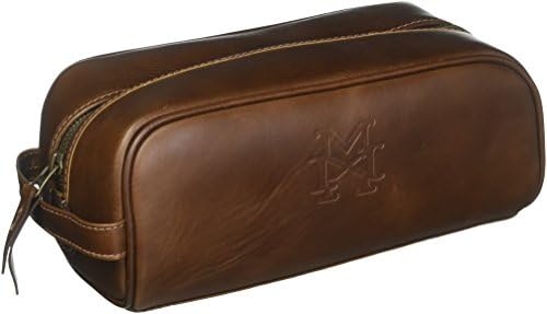 Maximon Leather Dopp Kit Luxury Lifestyle Travel Accessories for Men Gift For Business Men (Dark, Playa Del Carmen)