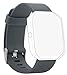 Newest Fitbit Blaze Band, BeneStellar Silicone Replacement Small Large Band Bracelet Strap for Fitbit Blaze Smart Fitness Watch, Gray, Large
