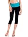 CC 2 Pack Nylon Spandex Tribal Fold Over Capri Yoga Leggings