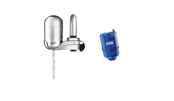 Pur 3 Stage Advanced Faucet Water Filter 7 7 Inch By 3 2 Inch