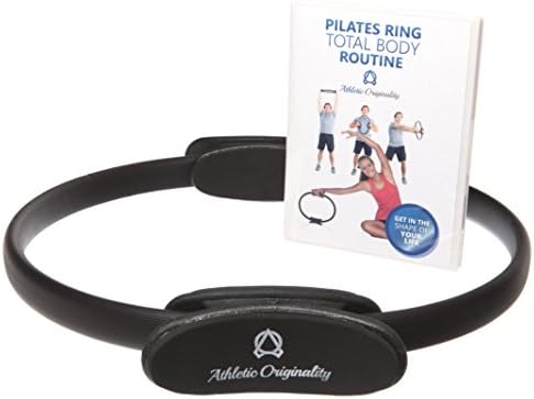 Pilates Ring &amp; Training Video: Resistance Ring for Full-Body Toning, Sculpting &amp; Core Fitness (Men/Women)