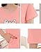 Vopmocld Big Girls' Cute Happy Cat Sleepwear Short Sleeve Summer Soft Nightgown, Pink, 14