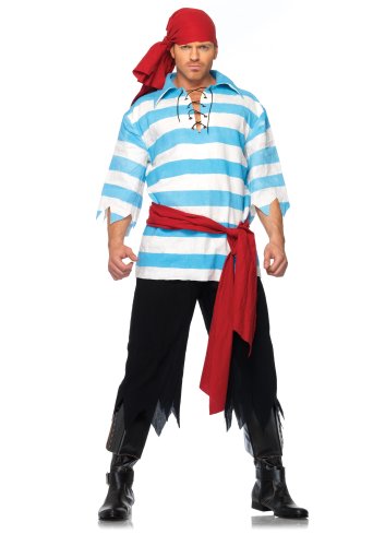 Leg Avenue Men's Pillaging Pirate Costume - Image 3