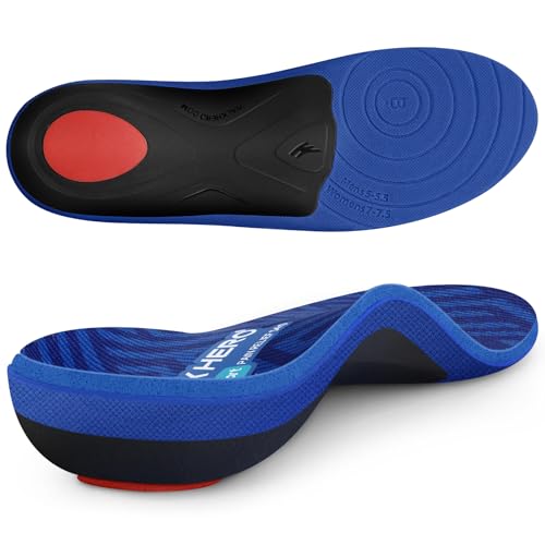 WalkHero Plantar Fasciitis Insoles Arch Support