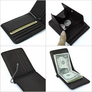 Amazon カルバンクライン Calvin Klein メンズ マネークリップ ブラウン革レザー ダウン M 567 Calvin Klein 財布