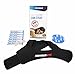 Stop Snoring Sleep Aid | A Comfortable Anti Snoring Chin Strap | Effective Set of 4 Nose Vents and Premium Pack of 6 Nasal Strips | Made for Men Women | Snore Stopper | Affordable Value by NUMBERNYC
