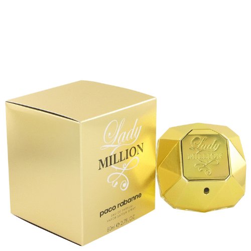 Lady Million by Paco Rabanne Women's Eau De Parfum Spray 2.7 oz - 100% Authentic Lady Million by Paco Rabanne Women's Eau De Parfum Spray 2.7 oz - 100% Authentic