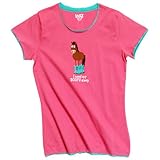 Lazy One Women's Booty Sleep Fitted Pajama Tee