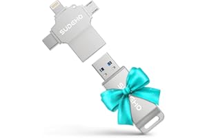 MFi Certified Photo Stick USB Flash Drive for iPhone, Thumb Drive for Picture Video Saver and Backup, High Speed Memory Stick