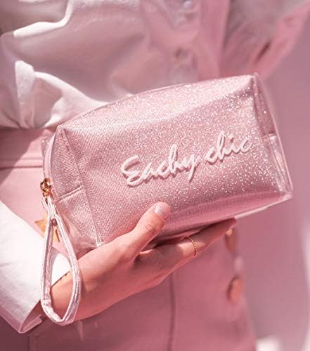 Bubm 防水化粧ポーチ 大容量 化粧品 収納 メイクポーチ ポーチ ピンク かわいい Seasonal Wrap入荷 出張 旅行 仕事に適しています