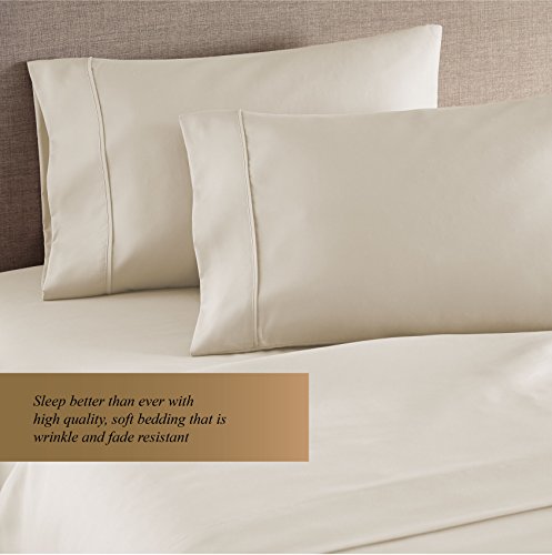 image for HC COLLECTION 1500 Thread Count Egyptian Quality 2pc Set of Pillow Cas