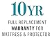 BedGard 10-Year Mattress Protection Queen (B)