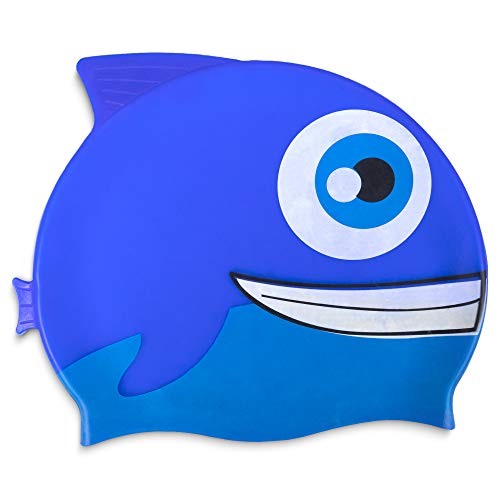 Traje De Baño Entero Para Bebé Con Gorro | Diseño De Pez Payaso | Tallas L, XL, XXL (1-3 Años) | Nylon Y Spandex