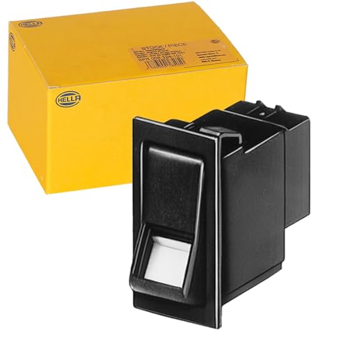 HELLA 6RH 004 570-151 Interruptor - Accionamiento por interruptor basculante - Var. equipamiento: II-I-0 - Número de conexiones: 3 - sin función de confort
