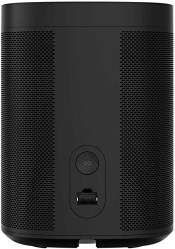 Sonos One (Gen 2) - Voice Controlled Smart Speaker with Amazon Alexa Built-in - Black - Hub.in
