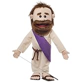 25" Jesus w/Rope Belt, Full Body Bible Character, Christian Ministry Puppet