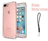 iPhone 7 Plus Case, EloBeth [Drop Protection/Shock Absorption Technology] Clear TPU Case Silicon Soft Ultra-Thin Transparent Skin Cover Full Body Protective for iPhone 7Plus Accessories 5.5''