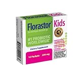 Biocodex Florastor Kids Probiotic Sachets, 10 Count