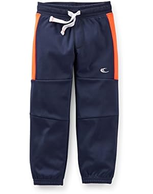 Carter's Baby Boys Tricot Active Pants (18M, Navy)
