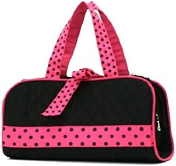 Bellaza Quilted Solid 3pc Cosmetic Bag