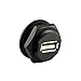ASI ASICPICUSB2.0AS USB 2.0 Type A Panel Mount Waterproof Connector, Shielded, Front Mount, Female to 4-Pin, IP67, NEMA 6 and 6P