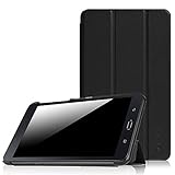Fintie Slim Shell Case for Samsung Galaxy Tab A 7.0 - Ultra Lightweight Protective Stand Cover for Samsung Galaxy Tab A 7-inch Tablet 2016 Release (SM-T280/SM-T285), Black