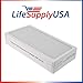 LifeSupplyUSA Particle Air Cleaner Filter Replacement Compatible with Blueair 400 Series Air Cleaners 400PF 401 401PF 410B 402 403 410 450E 455 455EB