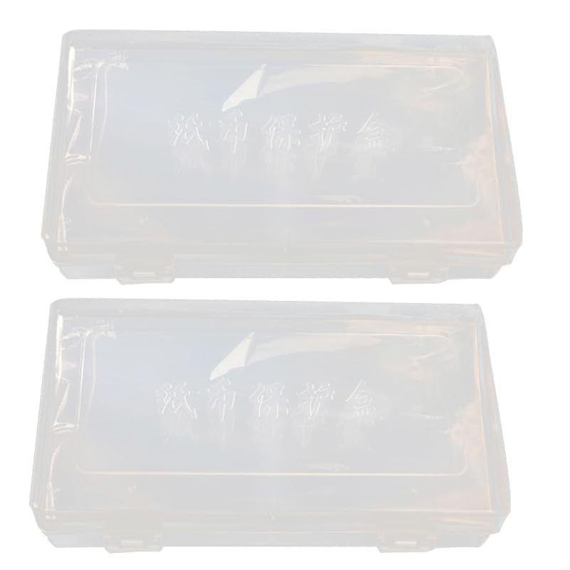 ibasenice 400 Pcs Clear Money Bags Protective Cash Envelopes for Commemorative Bills, Currency Collector Organizing Pouches
