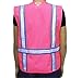Safety Depot Safety Vest High Visibility Reflective Tape 8038-PK (Pink, XL)