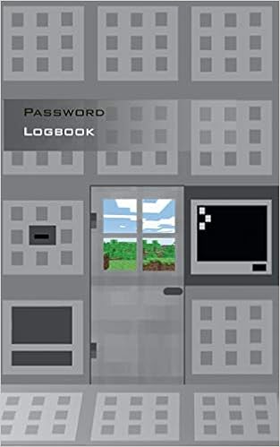 Amazon Password Logbook For Minecraft Fans Not An Official Minecraft Product Not Approved By Or Associated With Mojang Book For Administration And Organization Of Your Passwords Acess Data And Configuration