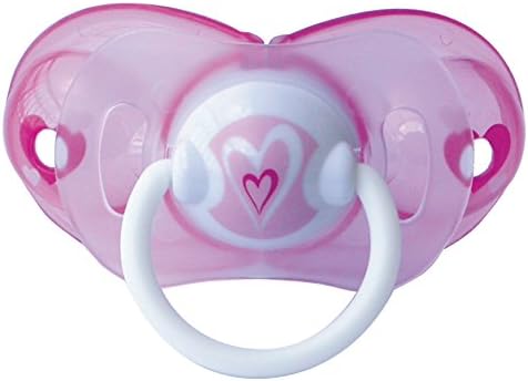 Elemed Soother Intelligent Cherry Lattice Pink Heart Measure 1
