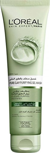 loreal face wash pure clay