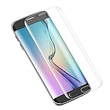 S6 Edge Plus Screen Protector,Dokpav Ultra Slim Samsung Galaxy S6 Edge Plus Tempered Glass Full Screen Protector, Protective Film Anti-scratch Anti-fingerprint - Transparent