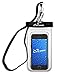CaliCase Premium Universal Waterproof Phone Pouch - IPX8 Waterproof Phone Case with Lanyard for iPhone and Android - Clear