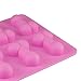 Mujiang Bachelorette Party Mini Penis Gummy Jello Chocolate Candy Pastry Baking Molds Pack of 2