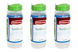 Rubbermaid Sipp'n Sort Refill-Reuse Squeezable Sport Bottle, BPA Free, 20 Oz (Pack of 3)