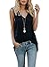 Beautife Womens Tank Tops Summer Casual Loose Fit Sleeveless V Neck Cotton Long Tunic Shirts