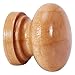 Yosoo 10PCS Wood Cabinet Knobs, Round Mushroom Shape Drawer Pulls Hardwood Drawer Cabinet Furniture Wardrobe Door Knobs Handles DIY (Size:L)