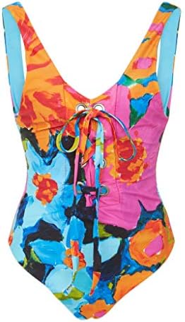 Women Swimwear, FAPIZI Ladies Print One Piece Bikini Bandage Monokini Swimsuit Beachwear Swimming Costume