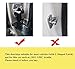1byhome Car Door Step Vehicle Doorstep Folding Ladder Foot Pegs Easy Access to Car Rooftop with Safety Hammer for Jeep Car SUV