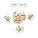 WINZIK Novelty Brooch Pin Set 3pcs Pretty Cute Bees Pattern Enamel-liked Lapel Pins Set Badges for Unisex Child Women Girls Clothes Bags Decor