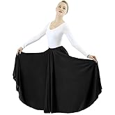 Danzcue Womens Long Full Circle Dance Skirt
