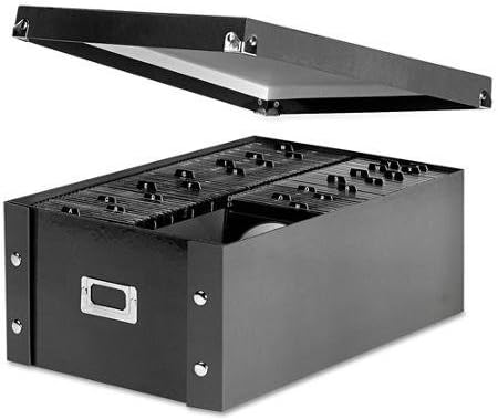 Snap-N-Store CD Storage Box, Holds 120 Slim/60 Std. Cases