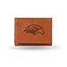 Rico Industries NCAA Tennessee Volunteers Embossed Leather Trifold Wallet, Tan