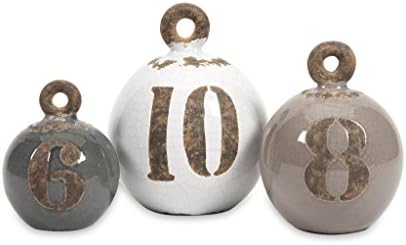 Decoratively Gorgeous Hotham Decorative Fishing Weights - Set of 3 Home Misc (decorative accessories) Décor