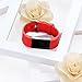 Wepro Replacement Bands for Fitbit Charge 2 HR, Buckle, Red, Small