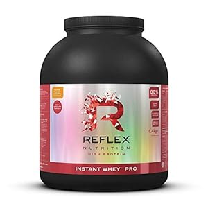 Reflex Nutrition Instant Whey Pro Protein Powder Shake 80% Protein Content Amazing New Taste Protein Powder (Salted Peanut Caramel, 4.4kg)